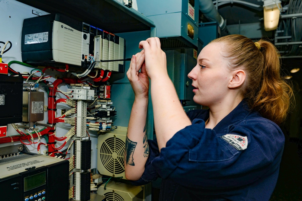 The Harry S. Truman Carrier Strike Group is on a scheduled deployment in the U.S. Naval Forces Europe area of operations, employed by U.S. Sixth Fleet to defend U.S., allied and partner interests.