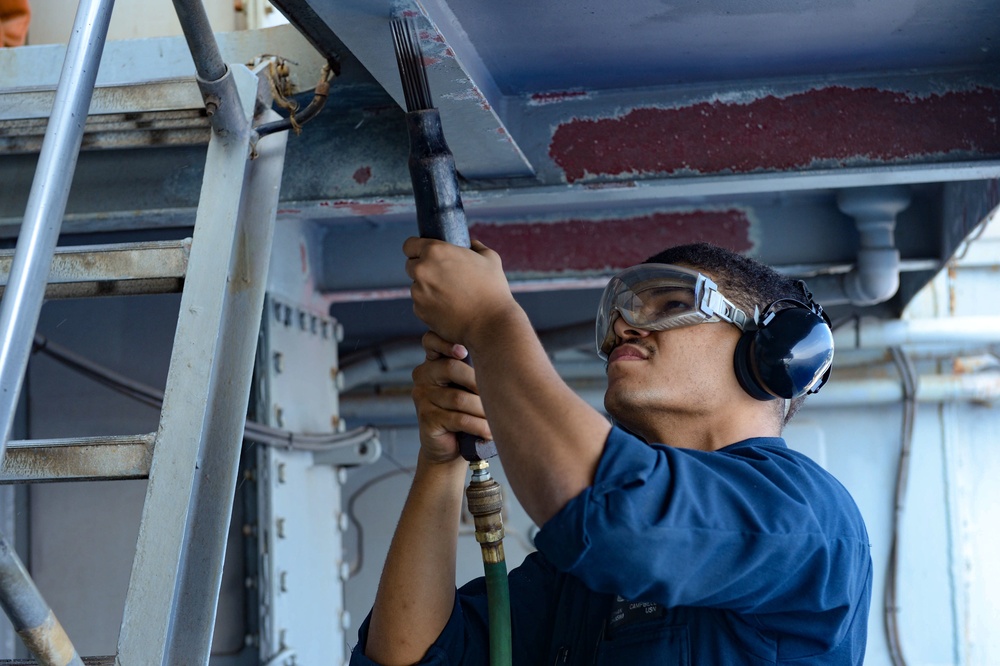 The Harry S. Truman Carrier Strike Group is on a scheduled deployment in the U.S. Naval Forces Europe area of operations, employed by U.S. Sixth Fleet to defend U.S., allied and partner interests.