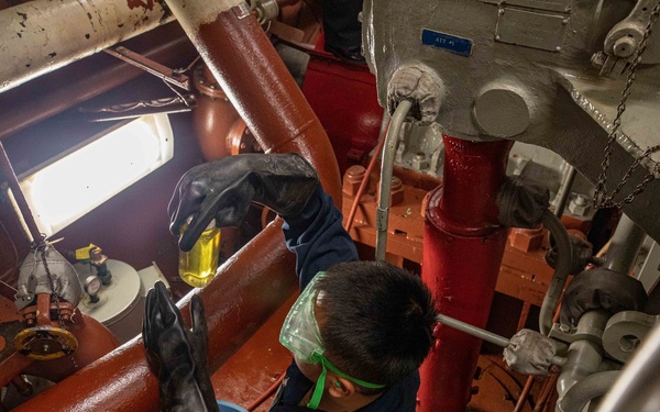 USS San Jacinto Engineer Training