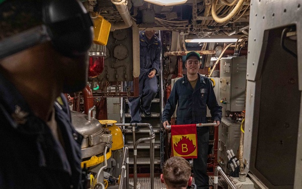USS San Jacinto Engineer Training