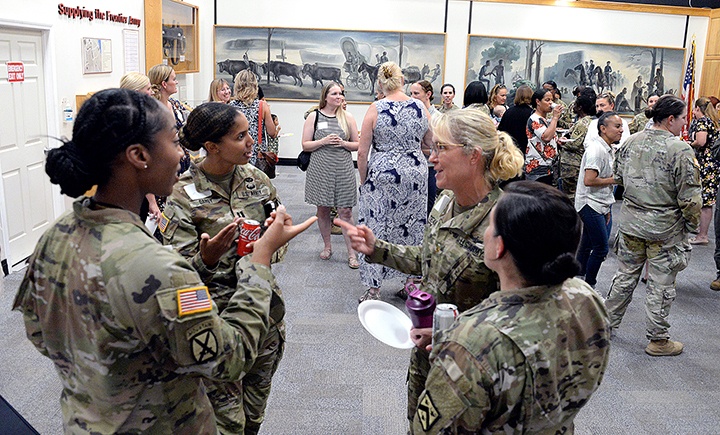 Women in Leadership Connect: CGSC staff, students share mentorship, camaraderie