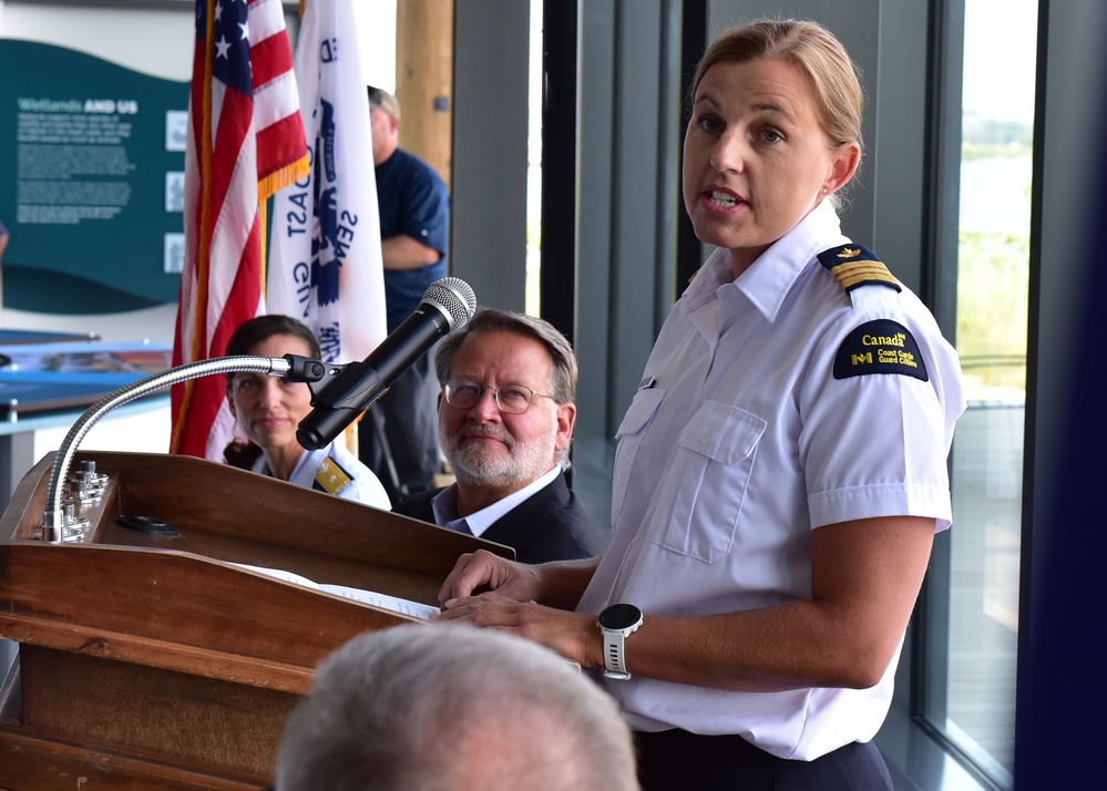 Coast Guard, U.S. Sen. Gary Peters open Great Lakes Center of Expertise to research freshwater oil spills