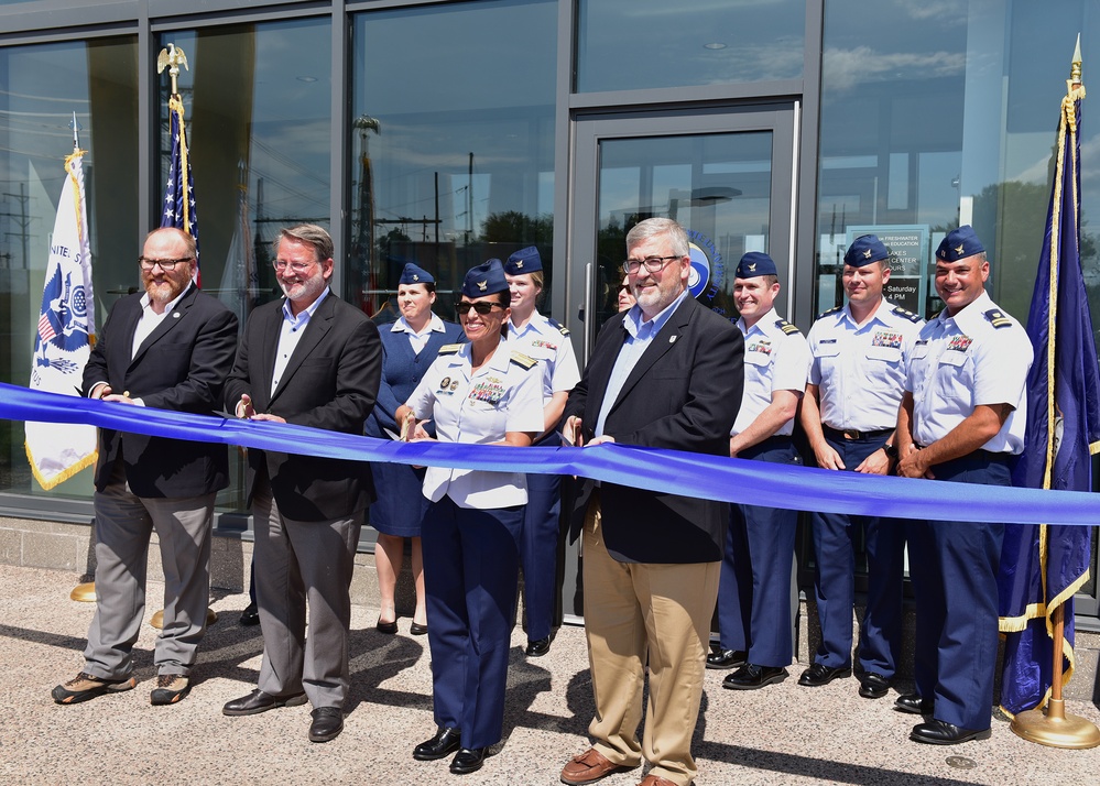 Coast Guard, U.S. Sen. Gary Peters open Great Lakes Center of Expertise to research freshwater oil spills