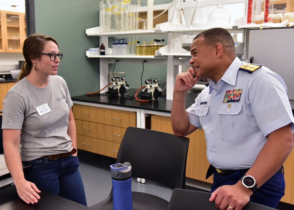 Coast Guard, U.S. Sen. Gary Peters open Great Lakes Center of Expertise to research freshwater oil spills