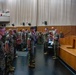 U.S. Marines re-enlist at Manpower &amp; Reserve Affairs MMEA Roadshow on Camp Lejeune