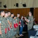 U.S. Marines re-enlist at Manpower &amp; Reserve Affairs MMEA Roadshow on Camp Lejeune