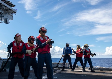USS Leyte Gulf (CG 55) On Scheduled Deployment