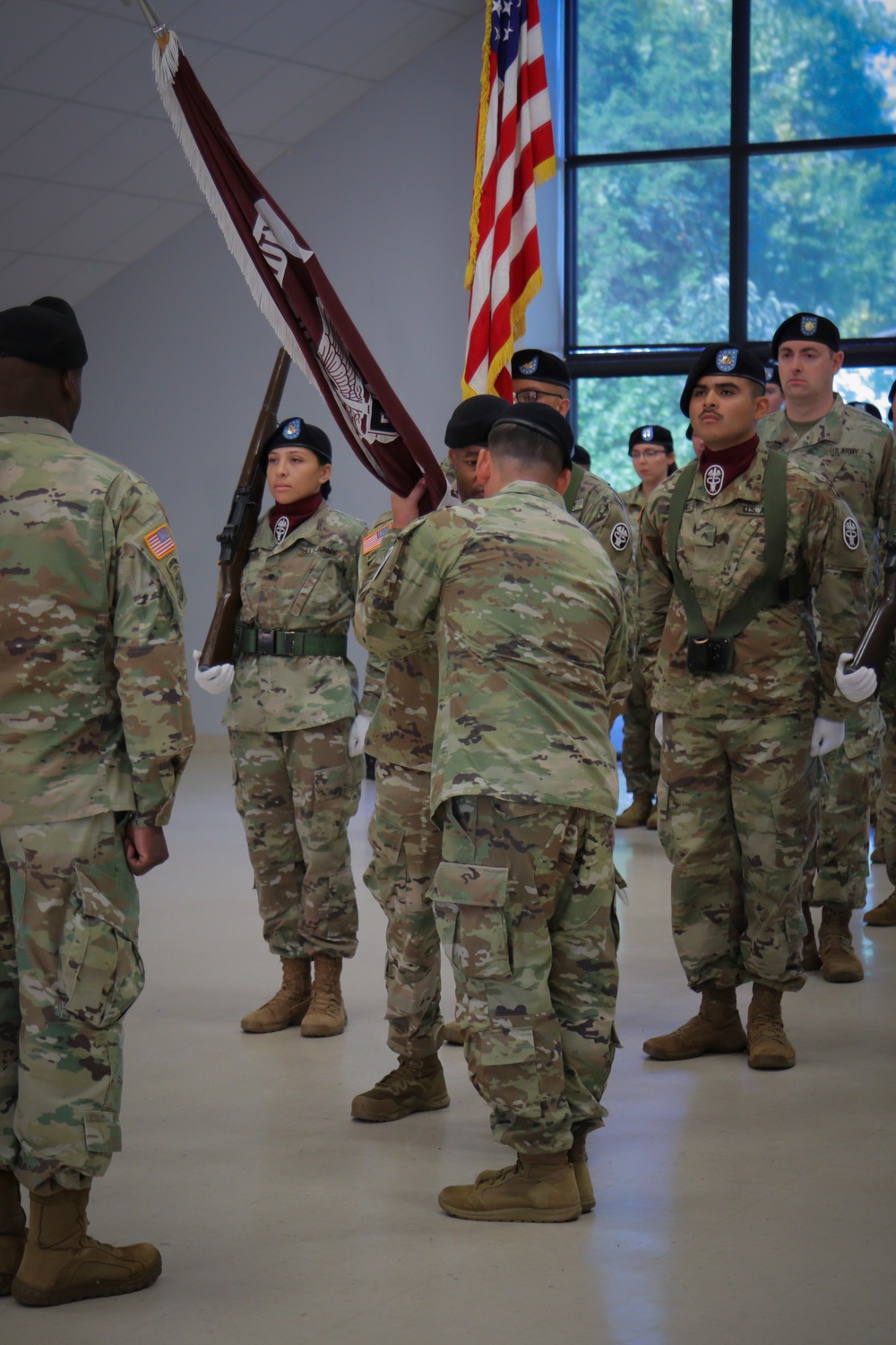 Fort Campbell DENTAC Conducts Change of Command