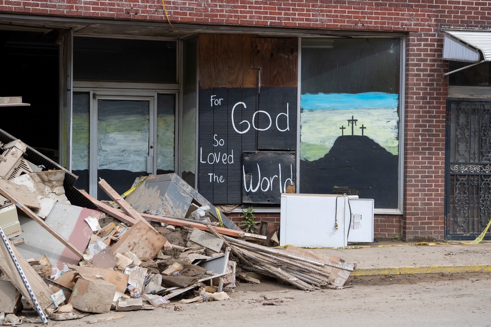 Neon Kentucky 2022 Flood Damage