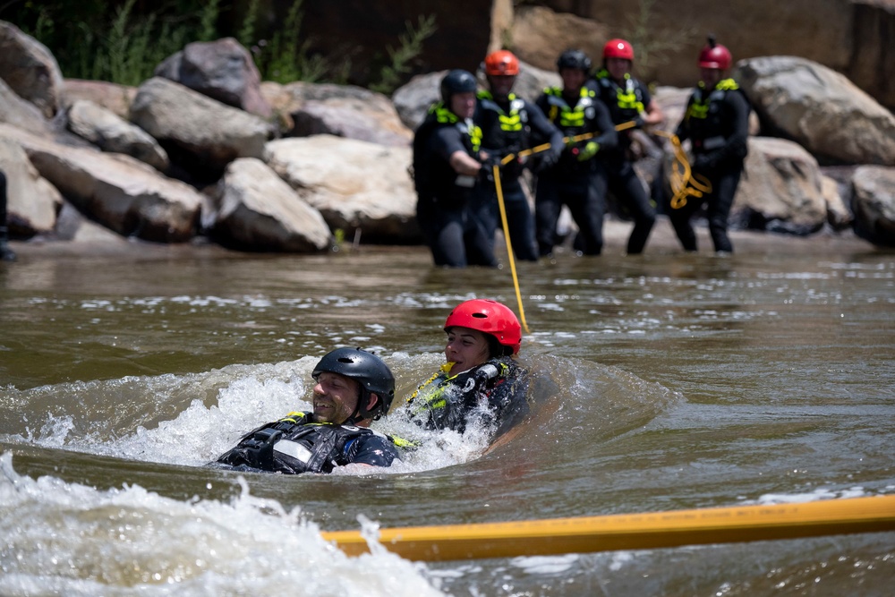 Swiftwater Rescue Swimmer Training