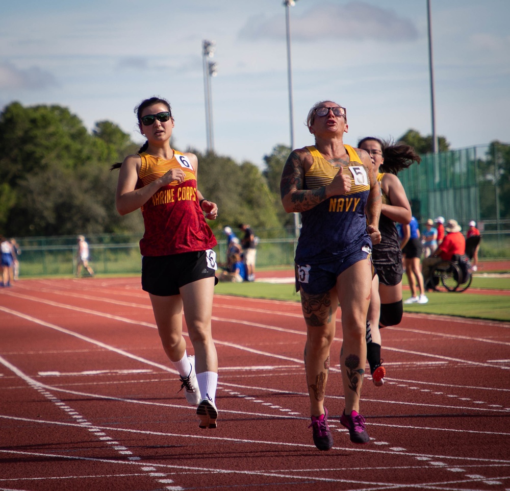 2022 DOD Warrior Games Team Marine Corps - Track