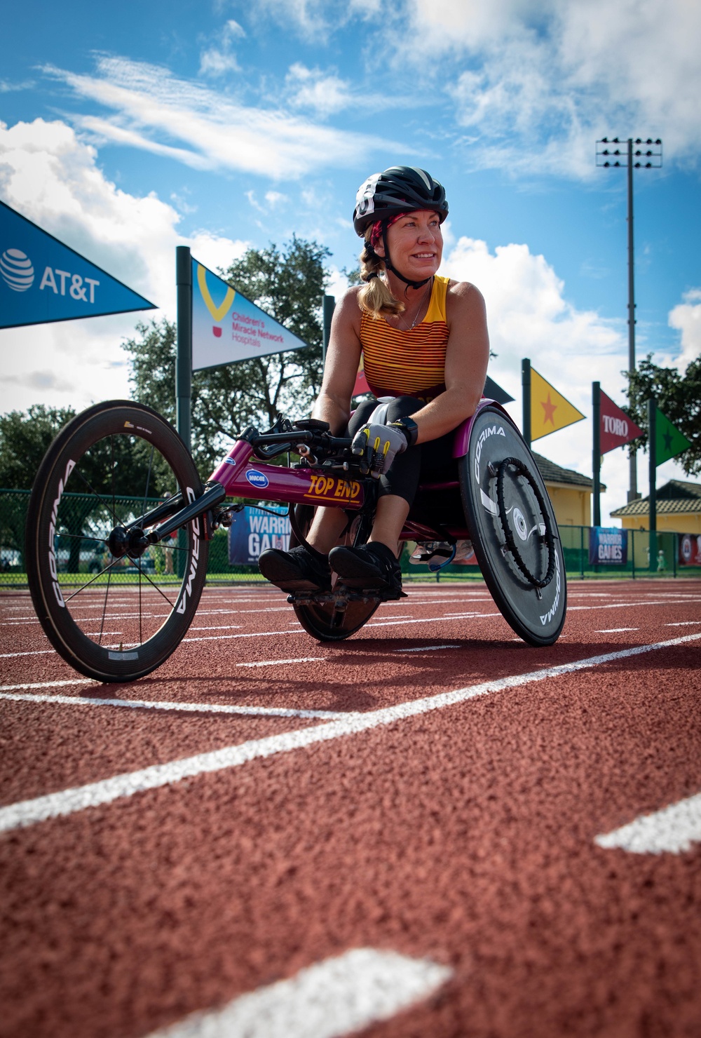 2022 DOD Warrior Games Team Marine Corps - Track