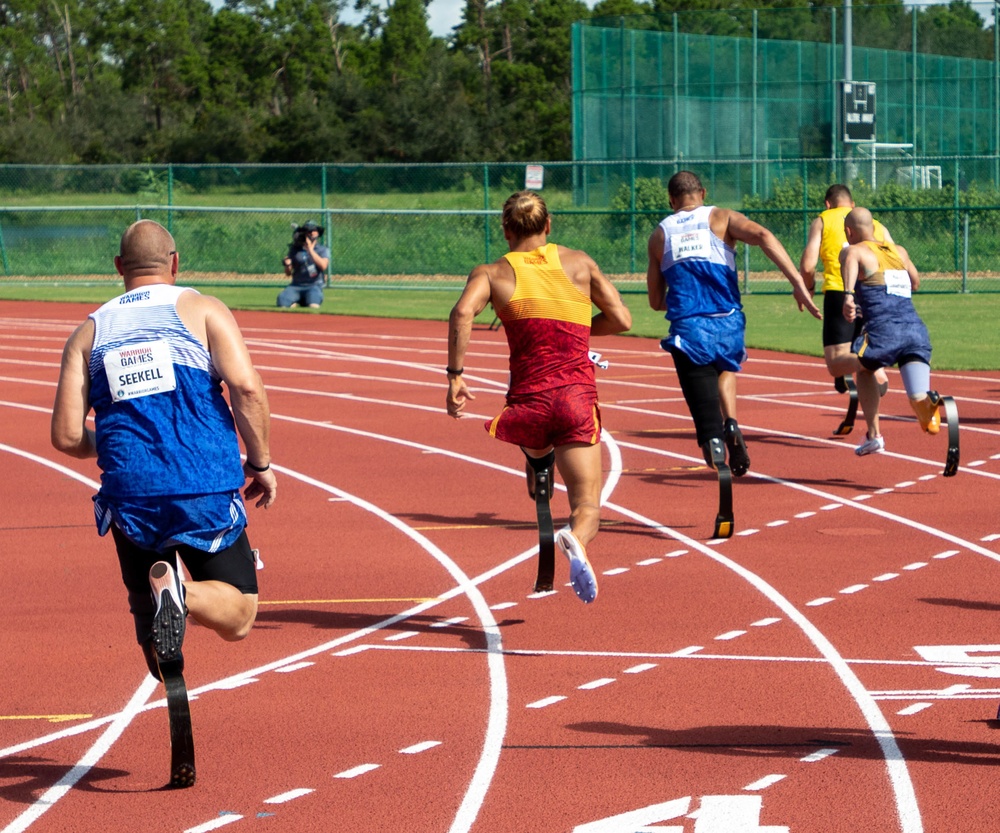 2022 DOD Warrior Games Team Marine Corps - Track