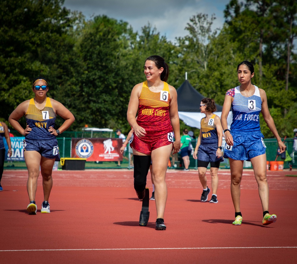 2022 DOD Warrior Games Team Marine Corps - Track