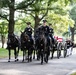 Military Funeral Honors with Funeral Escort are Conducted for Medal of Honor Recipient U.S. Marine Corps Sgt. Maj. John Canley in Section 60