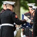 Military Funeral Honors with Funeral Escort are Conducted for Medal of Honor Recipient U.S. Marine Corps Sgt. Maj. John Canley in Section 60