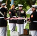 Military Funeral Honors with Funeral Escort are Conducted for Medal of Honor Recipient U.S. Marine Corps Sgt. Maj. John Canley in Section 60