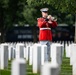 Military Funeral Honors with Funeral Escort are Conducted for Medal of Honor Recipient U.S. Marine Corps Sgt. Maj. John Canley in Section 60