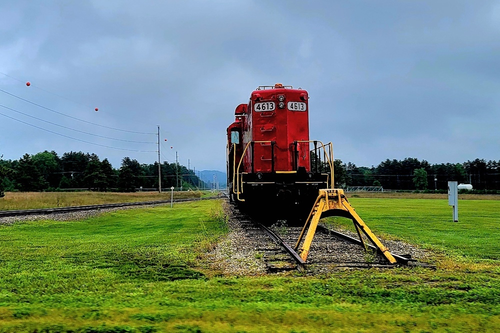 Army Locomotive at Fort McCoy