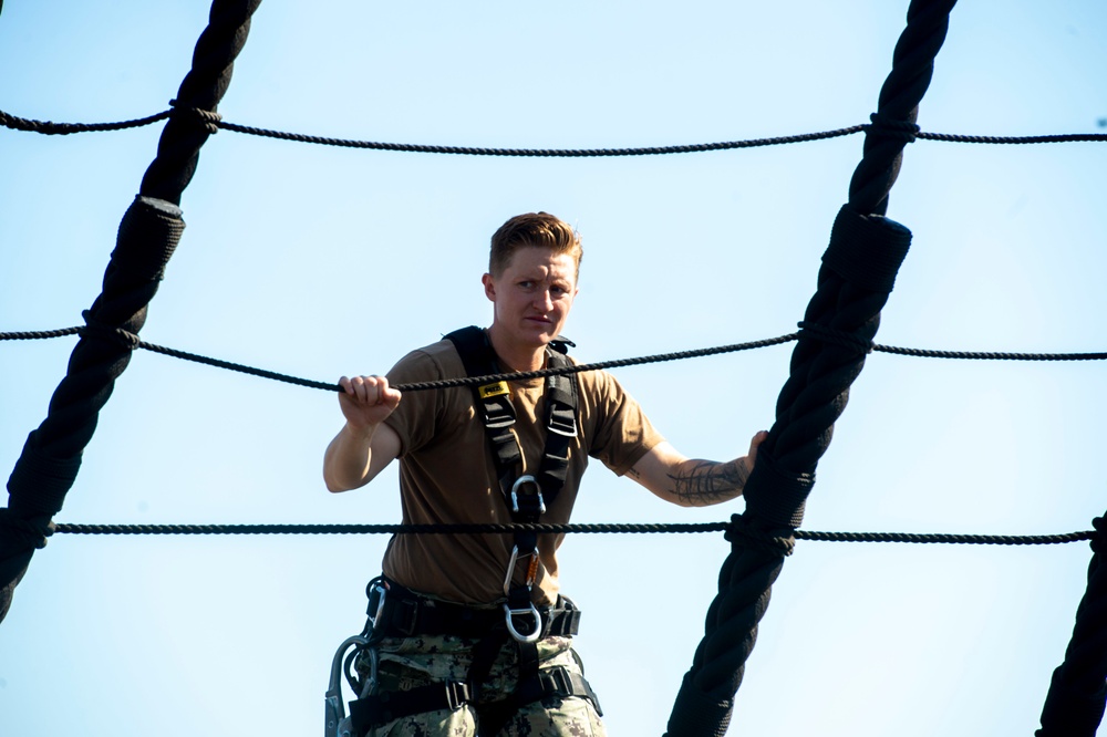 USS Constitution Conducts Training