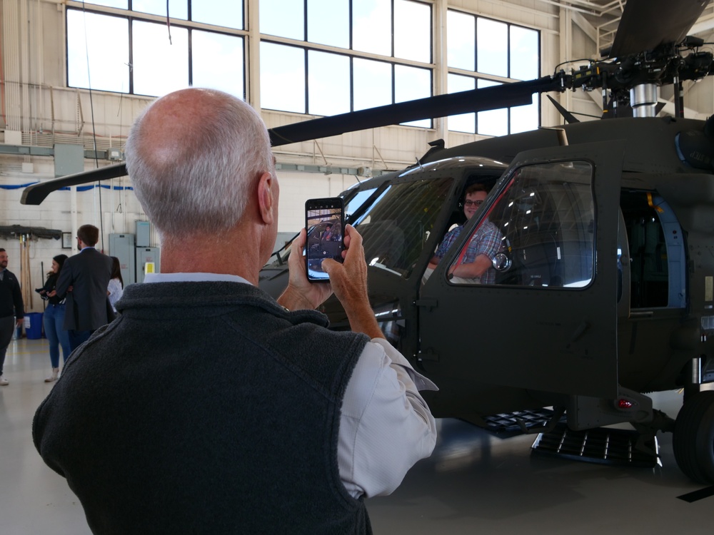 Ohio state legislators participate in orientation flight, tour