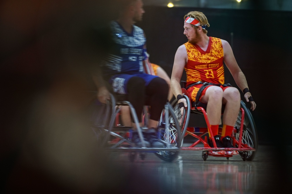 2022 DOD Warrior Games Team Marine Corps - Wheelchair Basketball