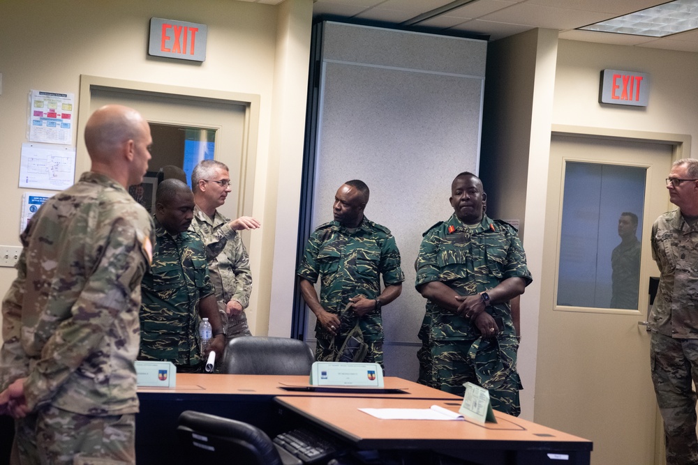 Florida National Guard hosts Guyana Defence Force