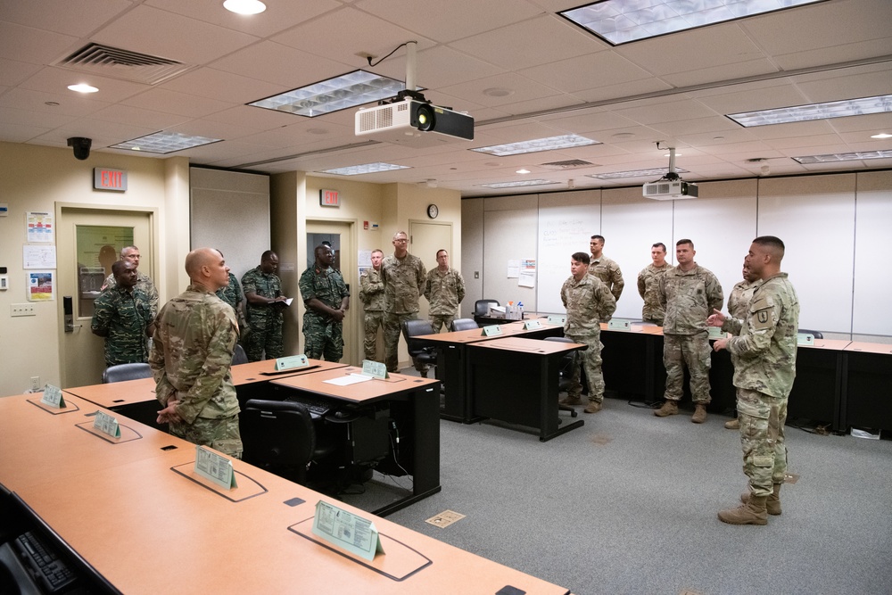 Florida National Guard hosts Guyana Defence Force