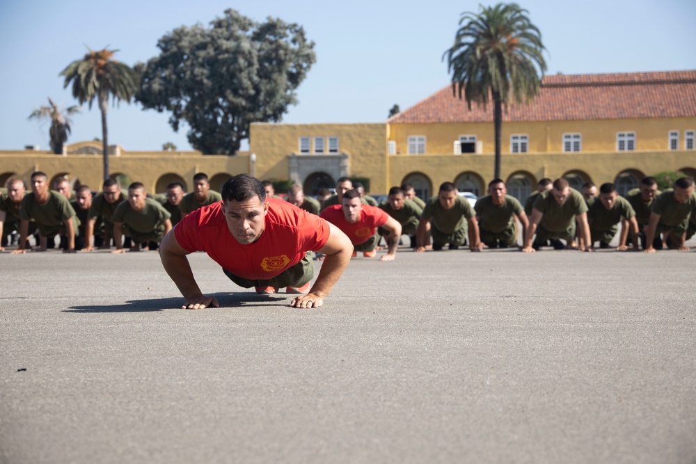 Alpha Company Motivational Run