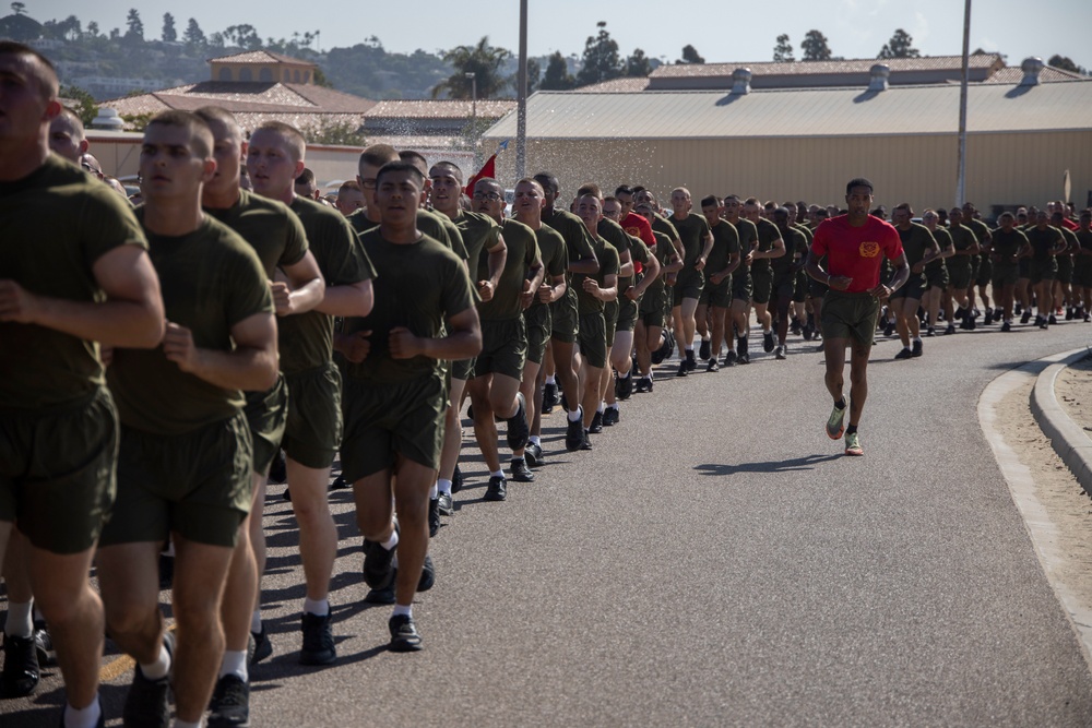 Alpha Company Motivational Run