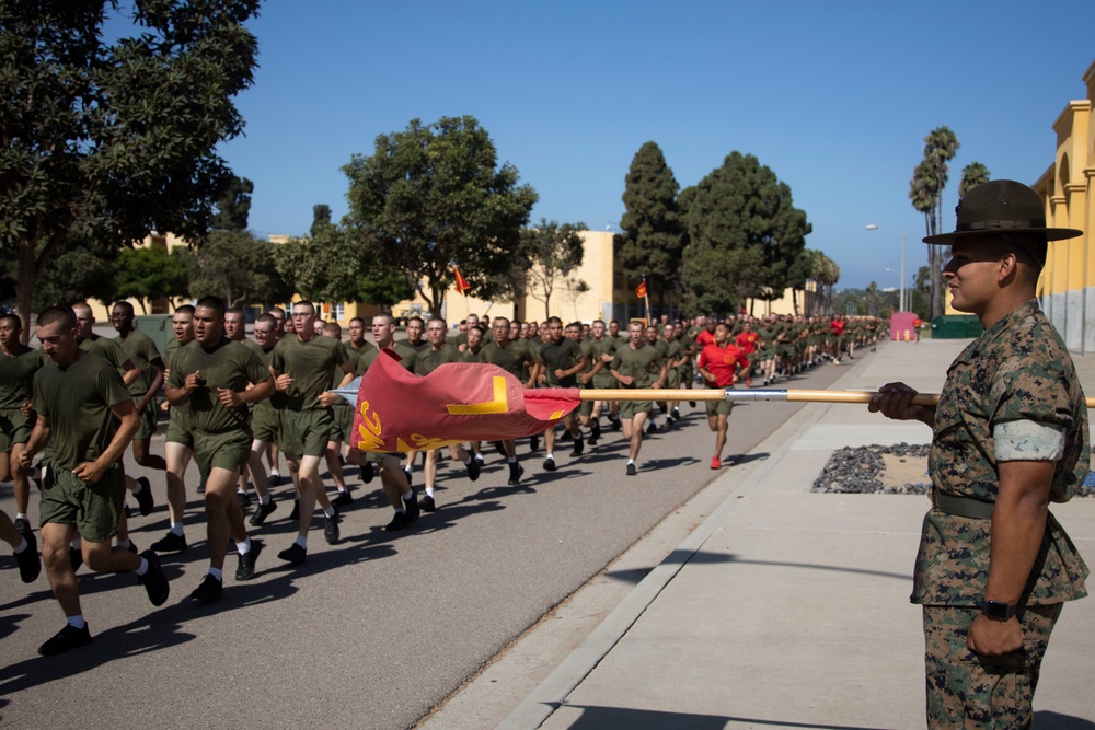 Alpha Company Motivational Run