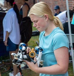 High school students spend summer learning robotics through NUWC Division Newport educational programs