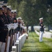 Barracks Marines paid their final respects to Sgt. Maj. John L. Canley during a full honors funeral at Arlington National Cemetery