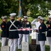 Earlier today, Barracks Marines paid their final respects to Sgt. Maj. John L. Canley during a full honors funeral at Arlington National Cemetery