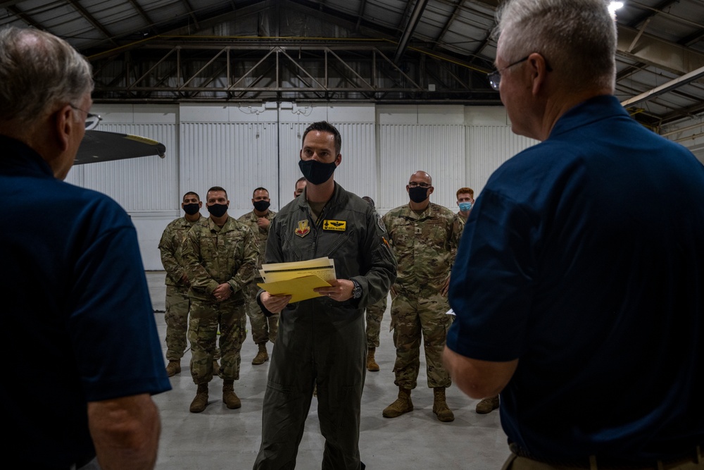 AFA Legends visit SJAFB