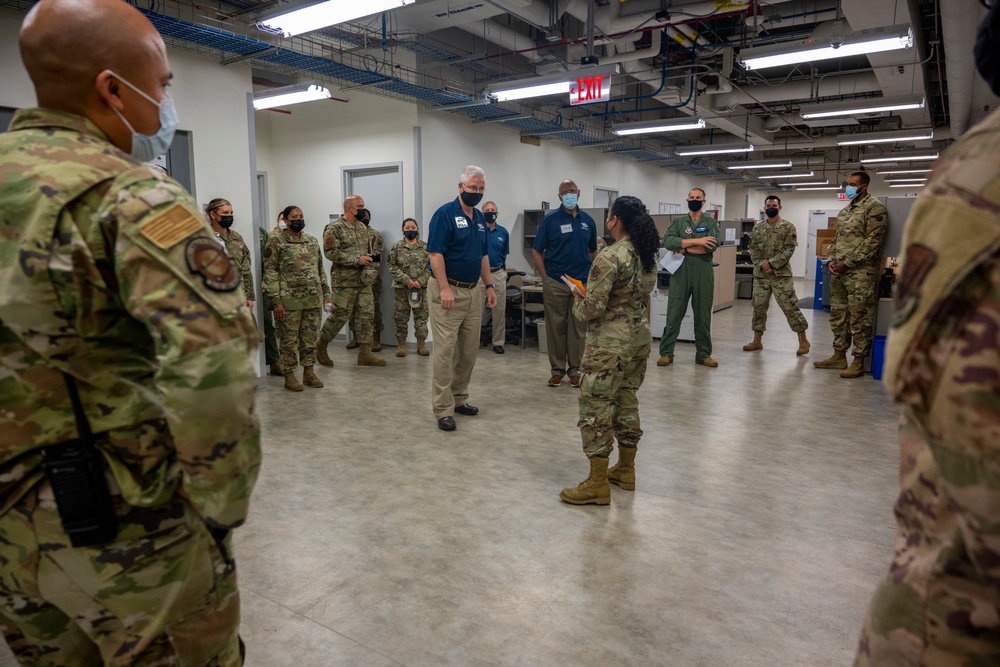 AFA Legends visit SJAFB