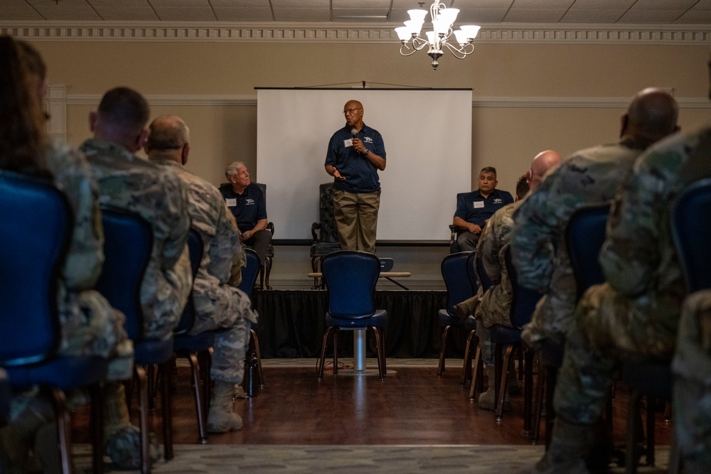 AFA Legends visit SJAFB