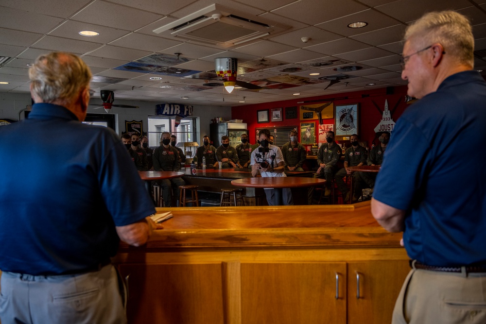 AFA Legends visit SJAFB