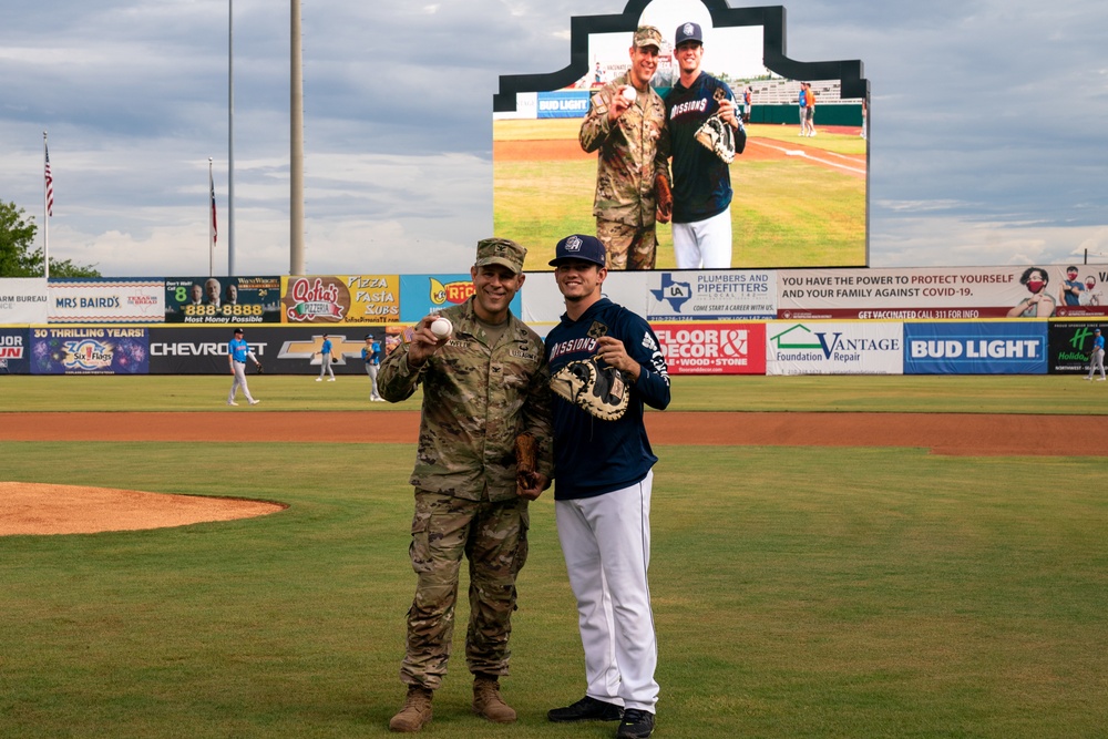 DVIDS - Images - Crowd Stands for the National Anthem at the Military  Appreciation Week Corpus Christi Hooks Baseball Game [Image 1 of 8]