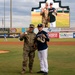 Military appreciation night at Wolff Stadium