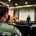 Maj. Gen. Albert Miller visits the 305th AMW as director of the Aircrew Task Force