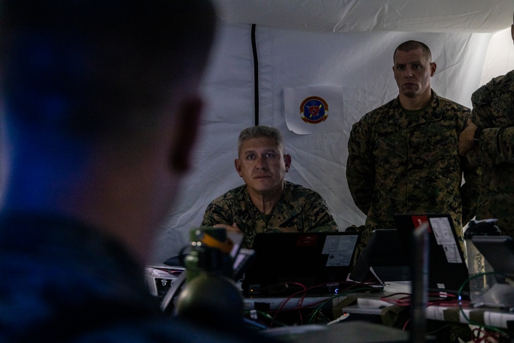 The &quot;Heartbeat&quot; of Operations, 26th MEU Combat Operations Center