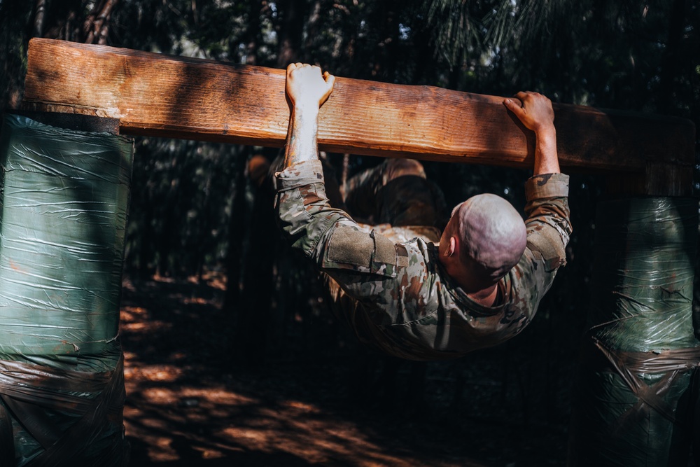 Ranger hopefuls build confidence on Lightning Academy obstacle course