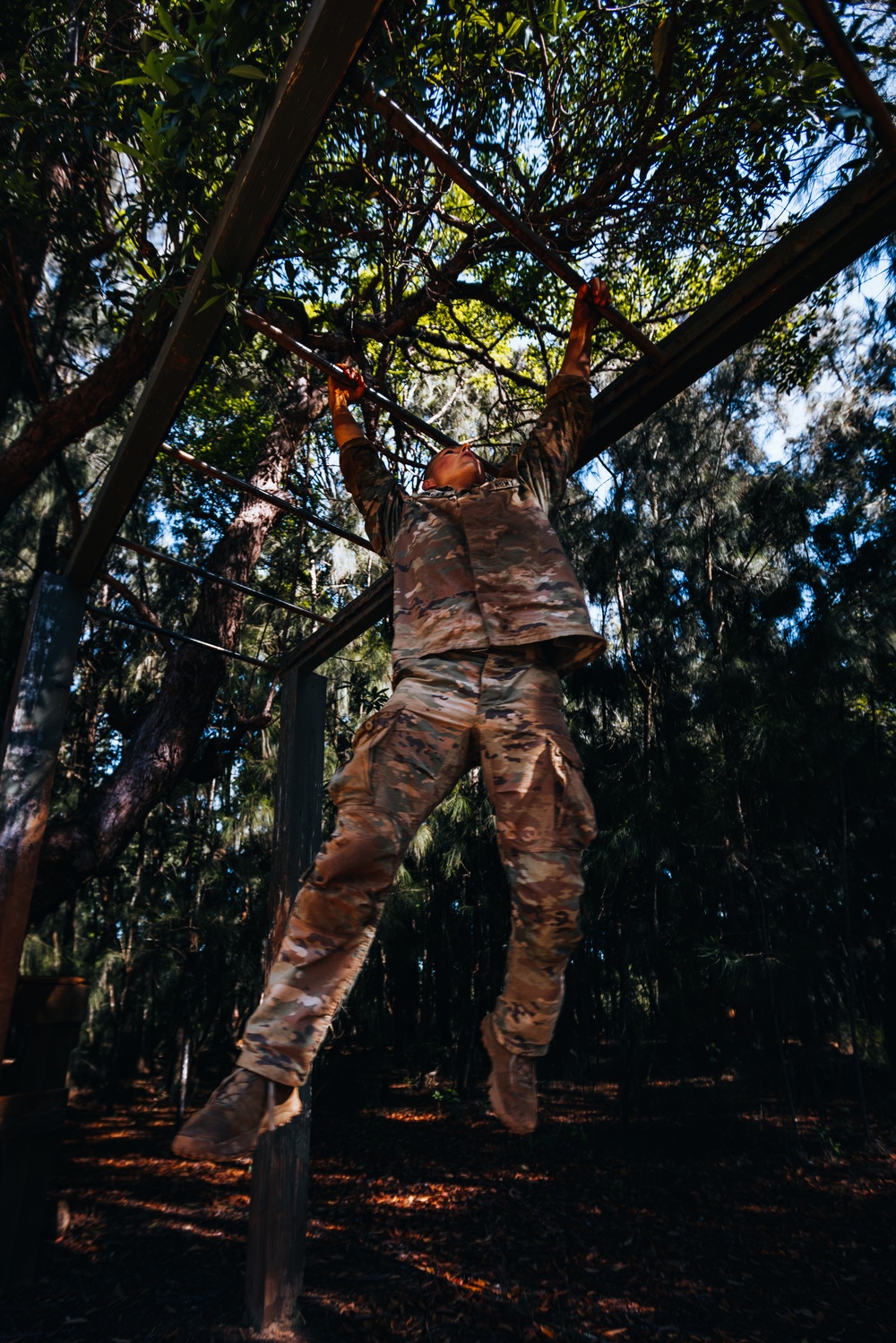 Ranger hopefuls build confidence on Lightning Academy obstacle course