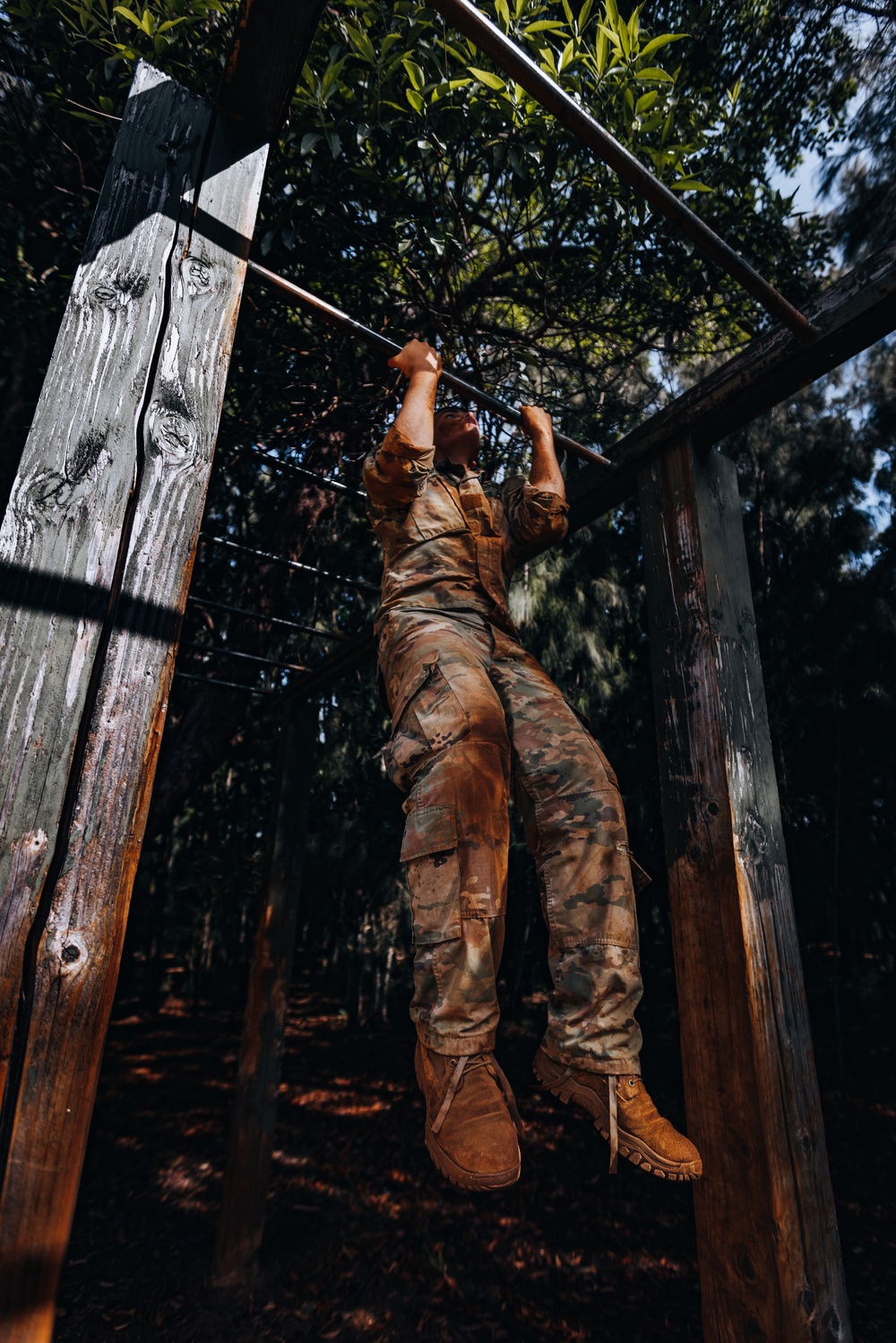 Ranger hopefuls build confidence on Lightning Academy obstacle course