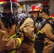 USS Momsen Firefighting Drill