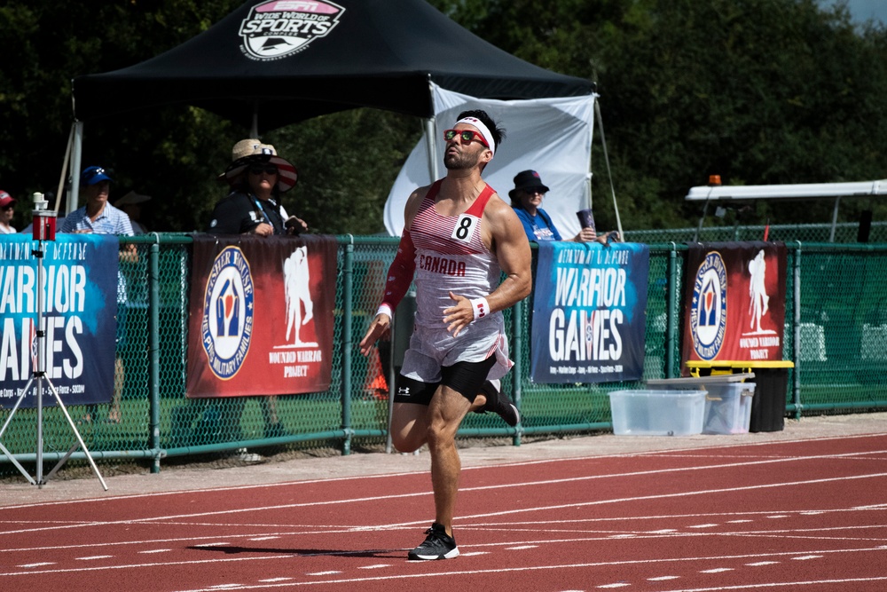 2022 DoD Warrior Games Track