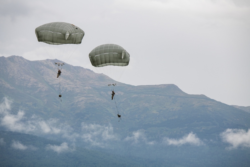 Arctic Angels fly over JBER