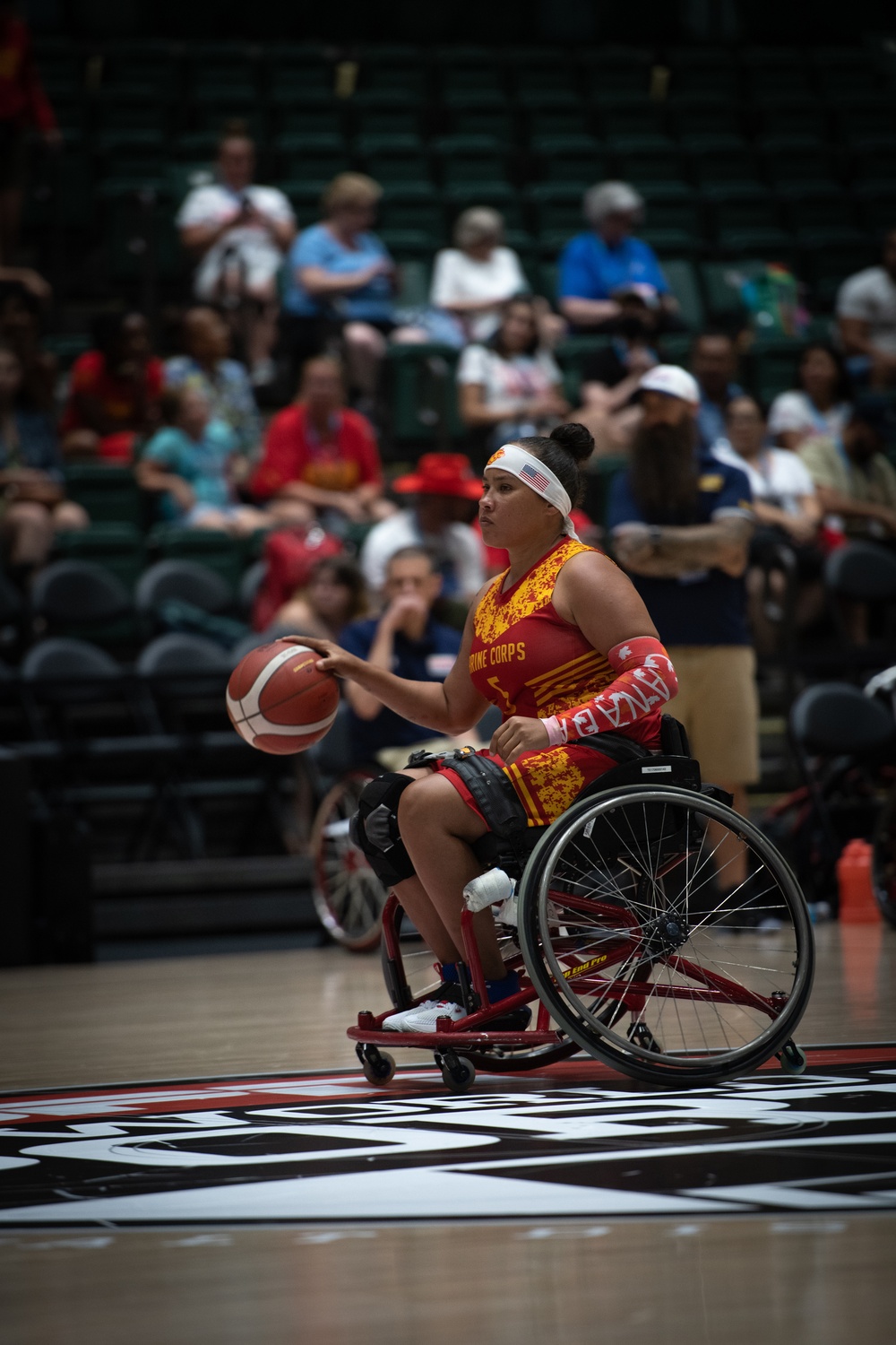 2022 DoD Warrior Games Wheelchair Basketball Bronze Game