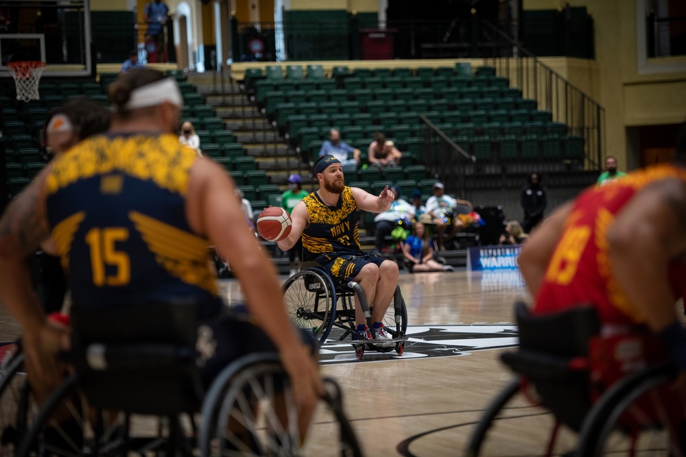 2022 DoD Warrior Games Wheelchair Basketball Bronze Game